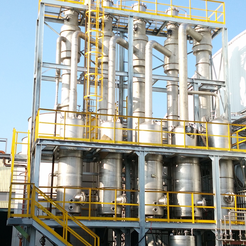 台灣環泰集團泰國工廠15噸四效果糖蒸發器